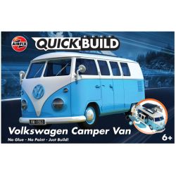 Airfix 6024 QUICKBUILD VW Camper Van (kék)